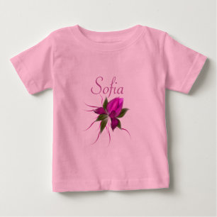 T-shirts Flor do vetor personalizada