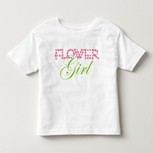 T-shirts Flor Girl (Frente)