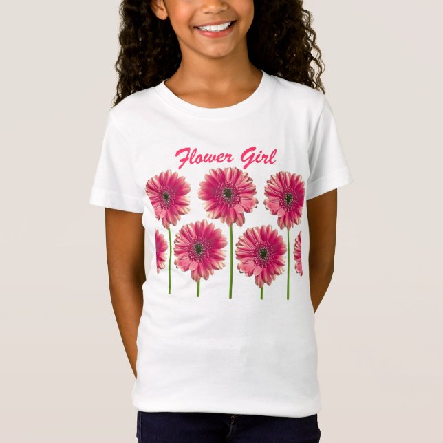 T-shirts Flor Girl (Frente)