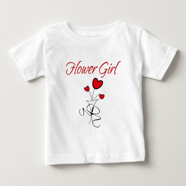 T-shirts Flor Girl (Frente)