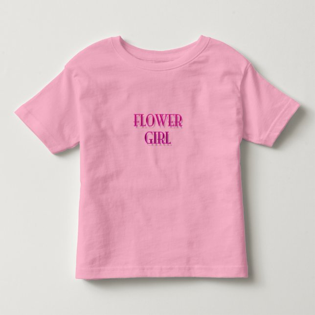 T-shirts Flor Girl (Frente)