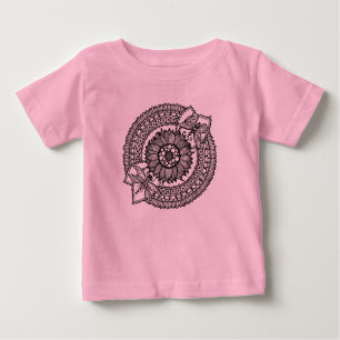 T-shirts Flor na mandala
