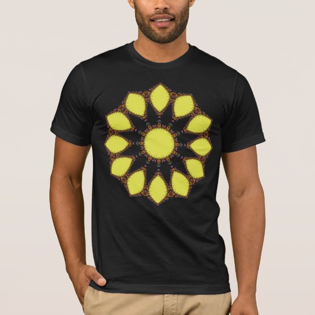 T-shirts Flor solar frágil (Frente)