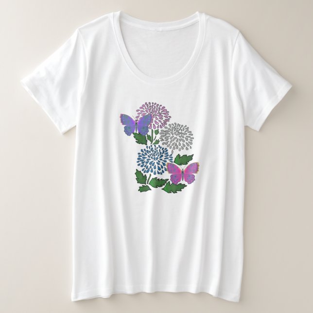 T-shirts Floratopia (Frente do Design)
