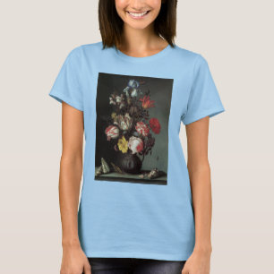 T-shirts Flores Barrocas Vintage por Balthasar van der Ast