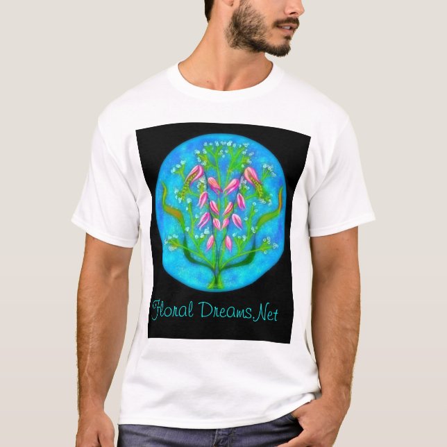 T-shirts Flores da praia (Frente)