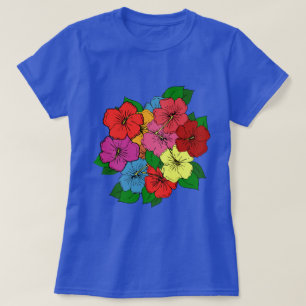 T-shirts Flores de Hibisco #6