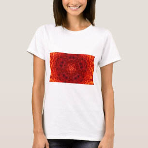 T-shirts FLORES RED DAHLIA Abstrato Floral