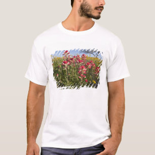 T-shirts Flores silvestres à beira da estrada no Texas, pri