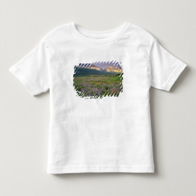 T-shirts Flores silvestres da pradaria ao longo do Lago She (Frente)