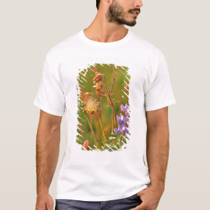 T-shirts Flores silvestres de tremoço e fumaça de pradaria