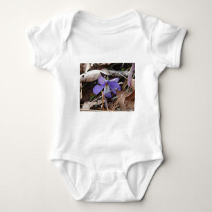 T-shirts FloresSilvestres Violeta Pata de Pássaro Hot Sprin