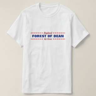 T-shirts FLORESTA do DECANO - minha casa - Inglaterra;