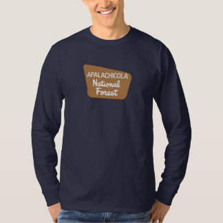 T-shirts Floresta nacional de Apalachicola (sinal)