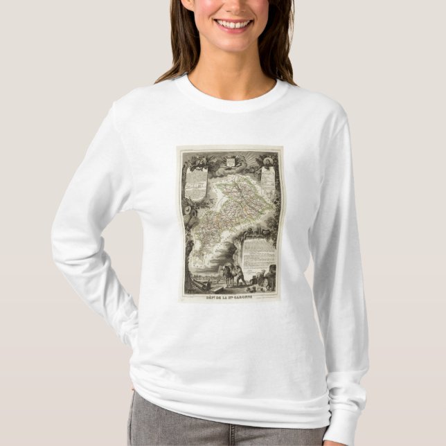 T-shirts Florestas, cidades, cidades (Frente)
