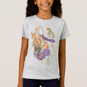 T-shirts Florida esfrega pássaros de Jay Audubon na árvor