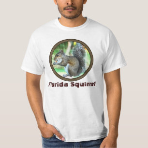 T-shirts Florida Squirrel T Shirts para Homens