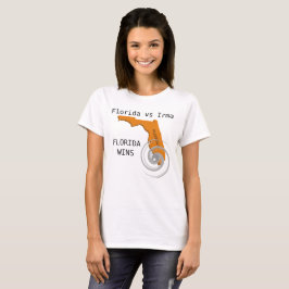T-shirts Flórida vs Irma, Flórida Vence