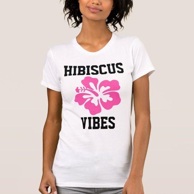 T-Shirts FLOWER HIBISCUS (Frente)