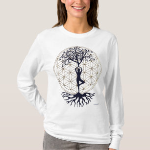 T-shirts Flowertree of Life Longsleeve