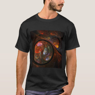 T-shirts Fluid Connection Abstrato Art