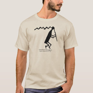 T-shirts Flute Player Petroglicph