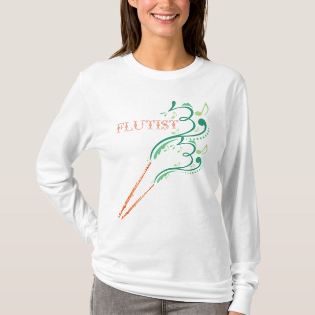 T-shirts Flutista (Frente)