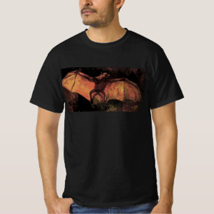 T-shirts Flying Fox Bat por Vincent van Gogh