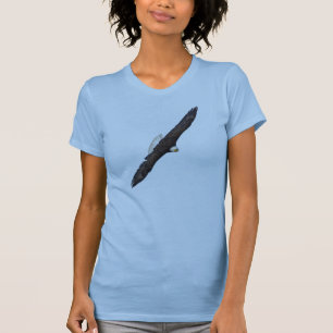 T-shirts Flying Soaring Bald Eagle Wildlife Photo