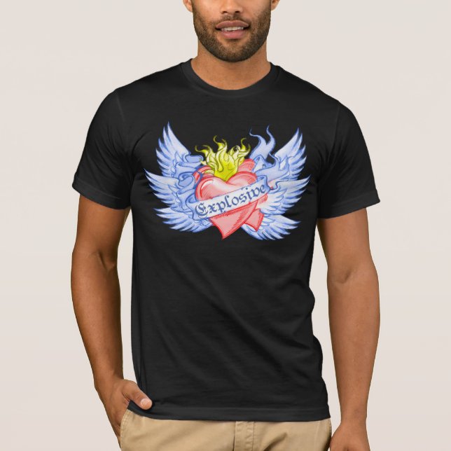 T-SHIRTS FLYINGHEART (Frente)