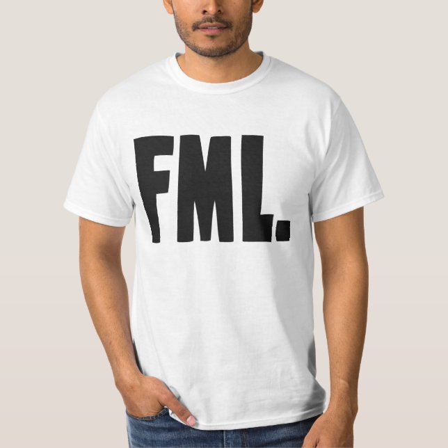 T-shirts FML F minha vida (Frente)