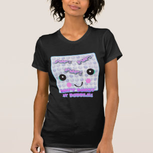 T-shirts Fofa Kawaii Bolha de Plástico
