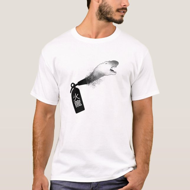 T-shirts Fogo Dino (Frente)
