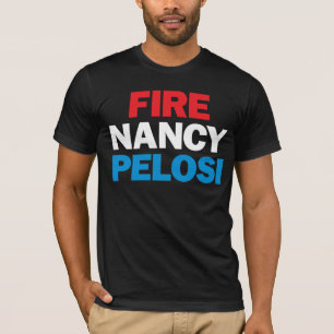 T-shirts Fogo Nancy Pelosi