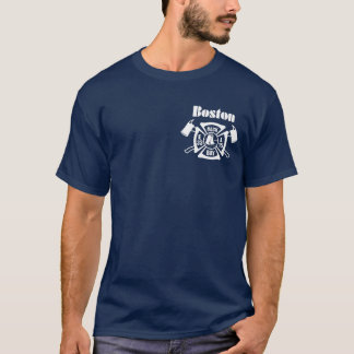 T-shirts Fogo Serviço E33 & L15 de Boston