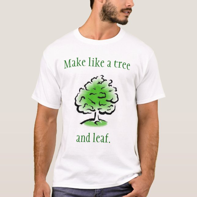 T-shirts Folha (Frente)