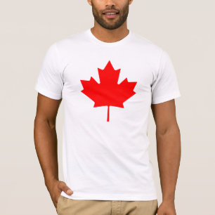 T-shirts Folha de bordo de Canadá