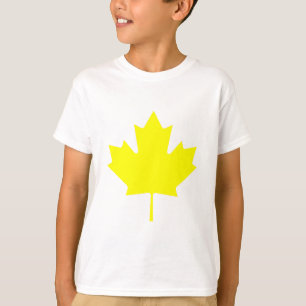 T-shirts Folha de bordo YellowTransp os presentes de Zazzle