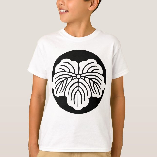 T-shirts Folha de Ivy no bolo de arroz (Frente)