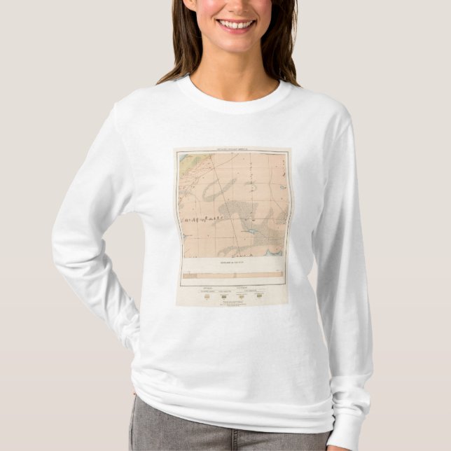 T-shirts Folha detalhada IX da geologia (Frente)
