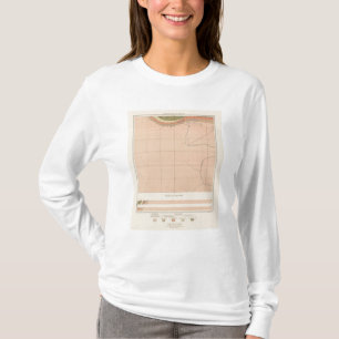 T-shirts Folha detalhada XX da geologia