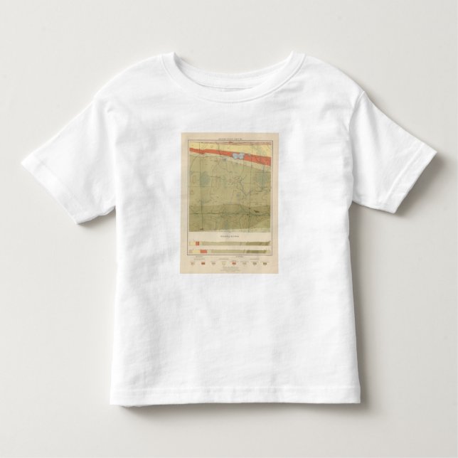 T-shirts Folha detalhada XXII da geologia (Frente)