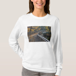 T-shirts Folhagem de outono e uma ponte sobre os Millers