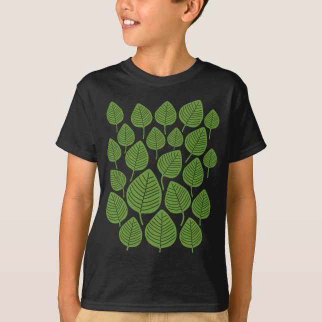 T-shirts Folhas (Frente)