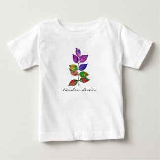 T-shirts Folhas arco-íris de água