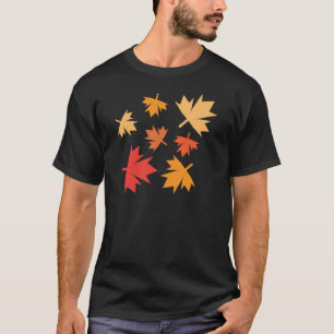 T-shirts Folhas de outono