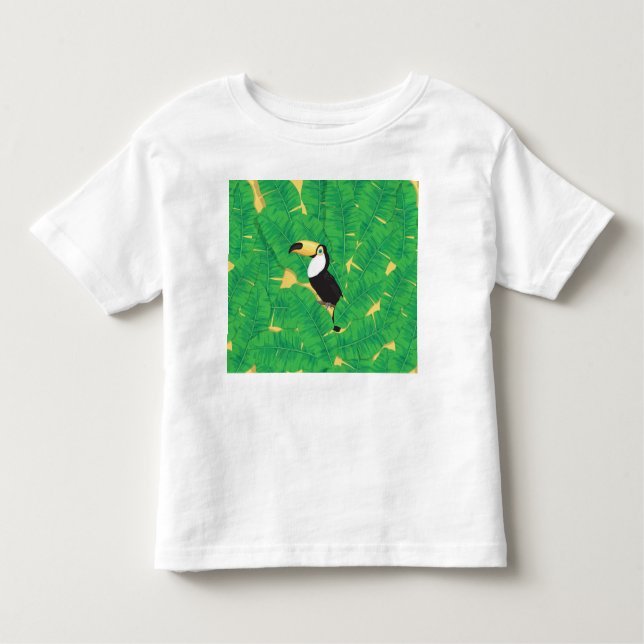 T-shirts Folhas de tucano e de banana (Frente)