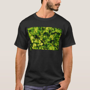 T-shirts Folhas do Cilantro/coentro