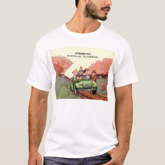 T-shirts Folheto das vendas de Citroen 2CV