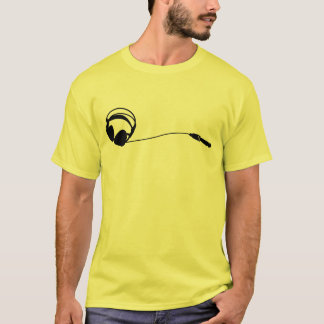 T-shirts Fones de ouvido Jack